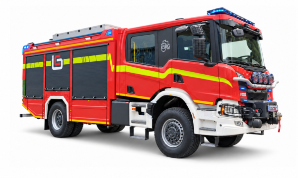 CIĘŻKI SAMOCHÓD RATOWNICZO - GAŚNICZY SCANIA P420