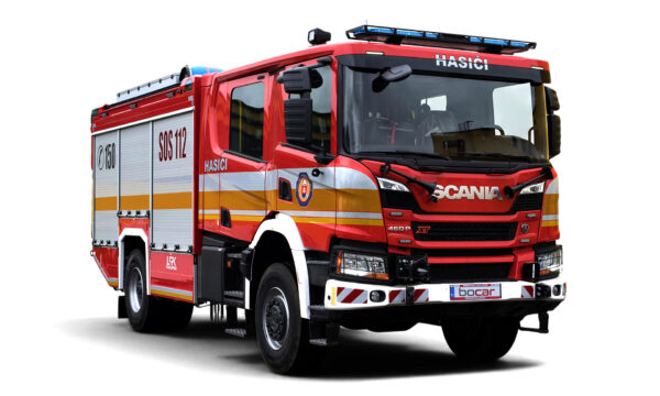 ŚREDNI SAMOCHÓD RATOWNICZO - GAŚNICZY SCANIA P460 XT