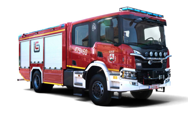 CIĘŻKI SAMOCHÓD RATOWNICZO - GAŚNICZY SCANIA P420