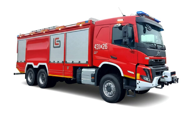 CIĘŻKI SAMOCHÓD RATOWNICZO - GAŚNICZY VOLVO FMX